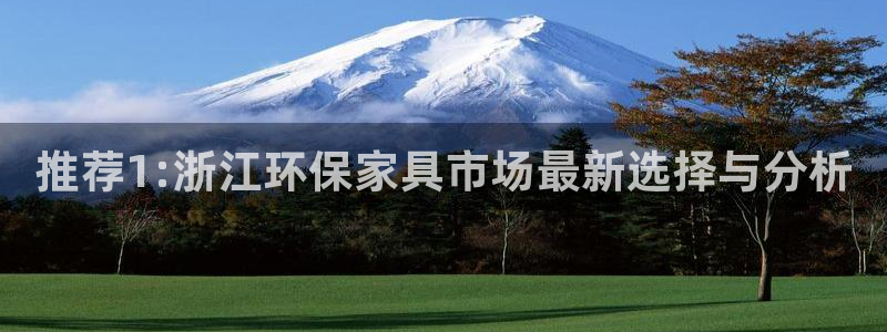 沐鸣2注册登录：推荐1:浙江环保家具市场最新选择与分析