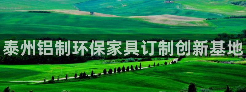 沐鸣2平台测速地址：泰州铝制环保家具订制创新基地